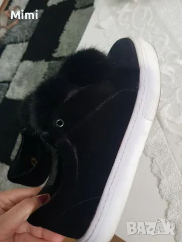 Маркови обувки с естествен пух 37.5, снимка 3 - Дамски ежедневни обувки - 48284977
