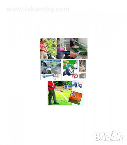 НАКРАЙНИК ЗА МАРКУЧ EZ JET WATER CANNON, ВОДОСТРУЙКА - код 1290, снимка 3 - Напояване - 34048259