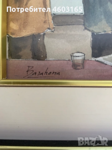  картина среща на приятели в кръчмата 2, снимка 3 - Картини - 54286481