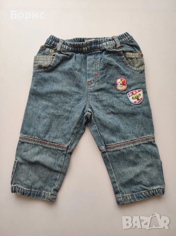 OVIESSE - 6-9м - 74см - Детски Дънки