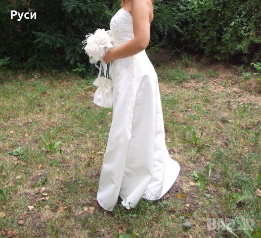 Булчинска рокля- уникална , снимка 2 - Сватбени рокли - 35266530