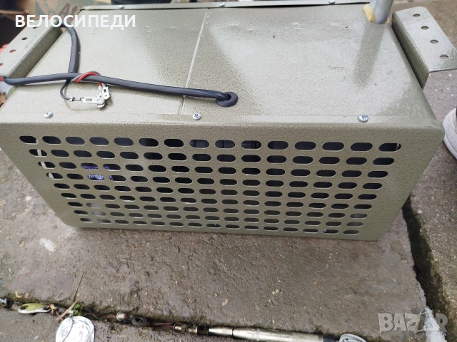 Нагревател за въздух с вентилатор, воден 24 v