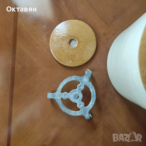 Керамичен буркан,бутилка за съхранение 19 век, снимка 2 - Антикварни и старинни предмети - 53240812