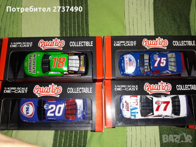 NASCAR Ford Chevrolet  Модели 1.43 Мащаб , снимка 3 - Колекции - 29399167