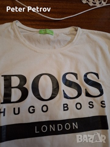 Мъжка тениска Hugo Boss, снимка 2 - Тениски - 44380758