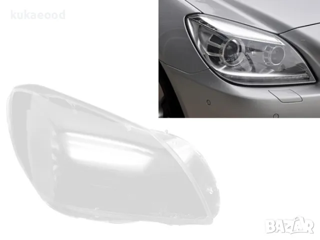 Стъкло за фар на Mercedes SLK R172, снимка 4 - Части - 47547605