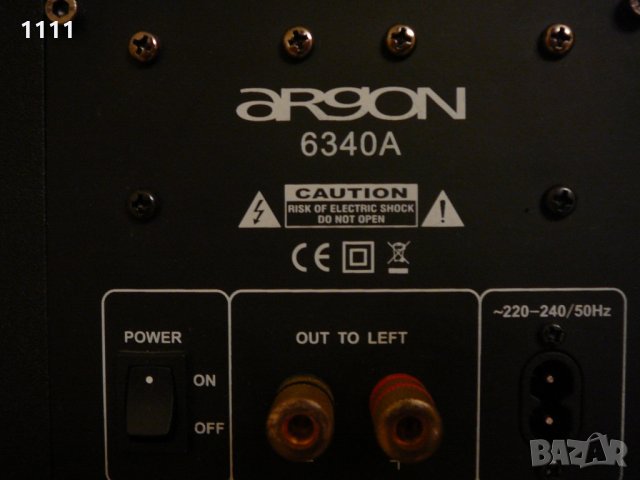 ARGON 6340A, снимка 5 - Ресийвъри, усилватели, смесителни пултове - 35334984
