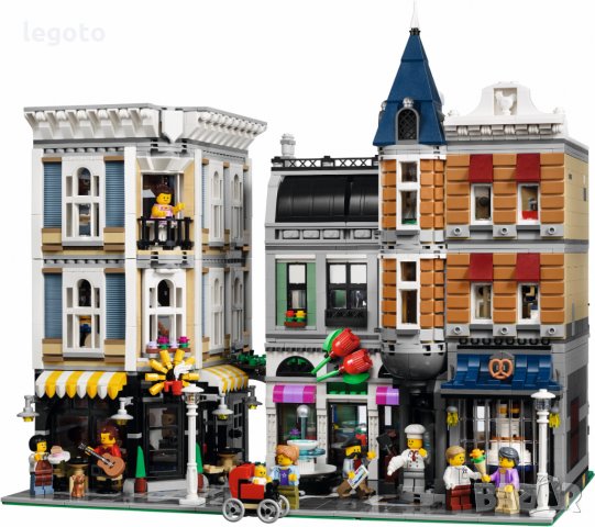 НОВО ЛЕГО 10255-КРИЕЙТЪР - Градски площад LEGO 10255 Creator Assembly Square, снимка 5 - Конструктори - 35460593