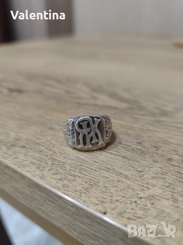 Мъжки сребърен пръстен 