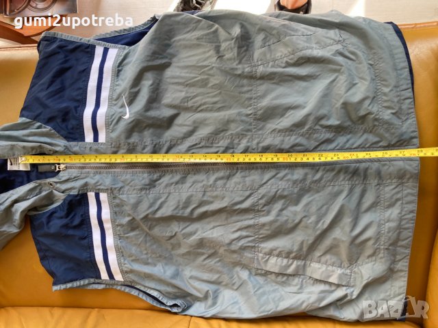 Елек Nike Оригинал L размер син/сив Употребяван, снимка 5 - Спортни дрехи, екипи - 42338861