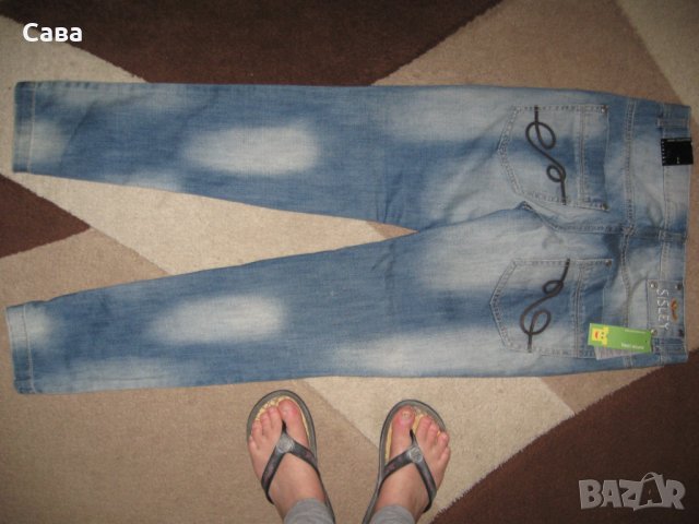 Дънки SISLEY  дамски,С, снимка 3 - Дънки - 36991304