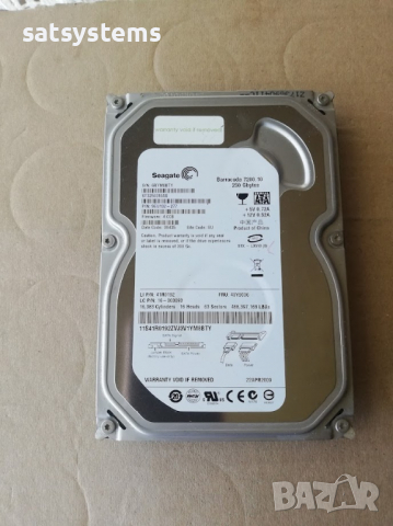 Хард диск Seagate Barracuda ST3250310AS 250GB SATA 3.0Gb/s, снимка 2 - Твърди дискове - 36438747