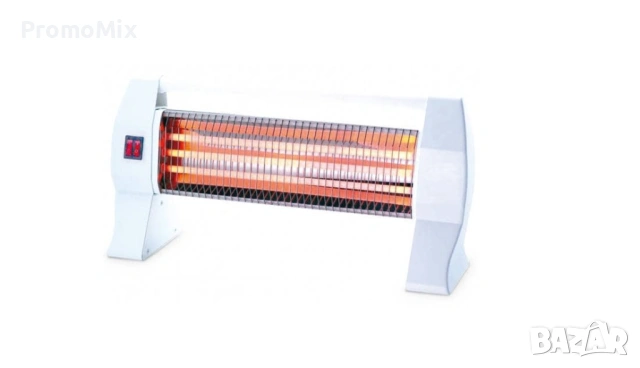 Електрическа кварцова печка Peana 1200W 3 степени на мощност Кварцов отоплител, снимка 2 - Отоплителни печки - 53177143