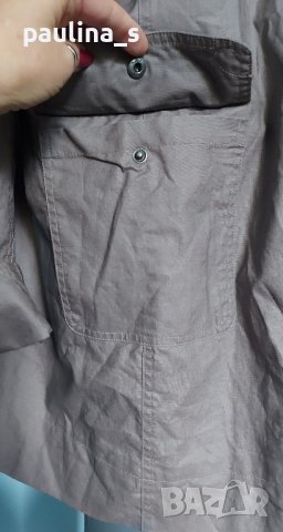 Ленено манто тип парка, с хастар "Ulla Popken" / голям размер , снимка 11 - Палта, манта - 42754089