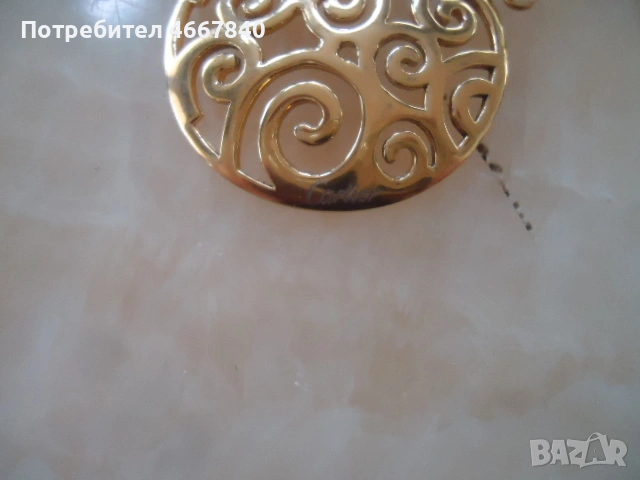 Cartier медальон ,обеци., снимка 4 - Колиета, медальони, синджири - 53932752