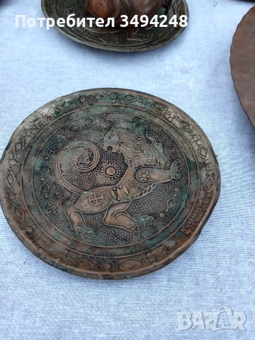 Меднен сервиз, снимка 3 - Антикварни и старинни предмети - 47129380