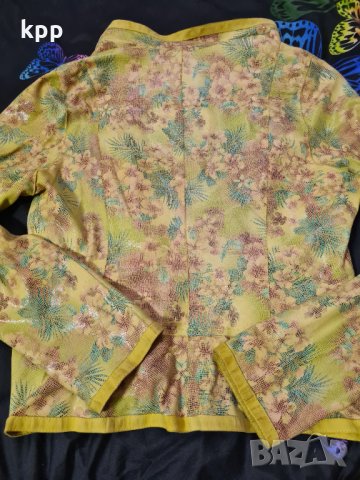 двулицево яке естествена кожа велур, снимка 3 - Якета - 34328525