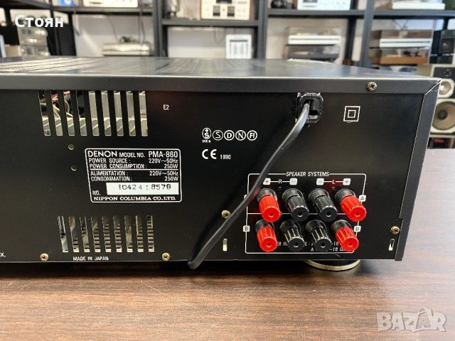 Висококачествен усилвател Denon , снимка 9 - Ресийвъри, усилватели, смесителни пултове - 53948996