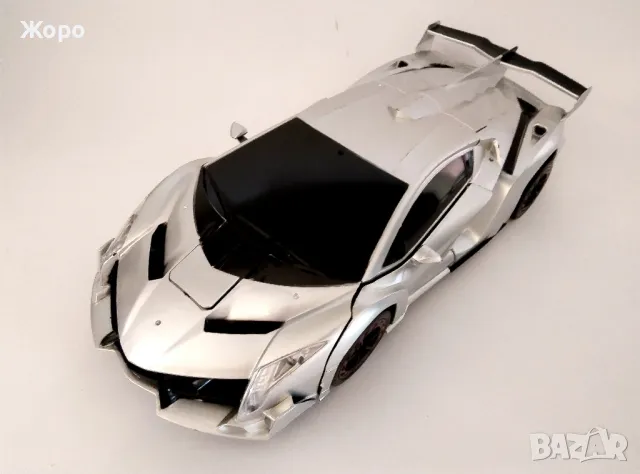 Голяма кола трансформер с дистанционно управление с звук и светлина 770438, снимка 7 - Коли, камиони, мотори, писти - 48559565