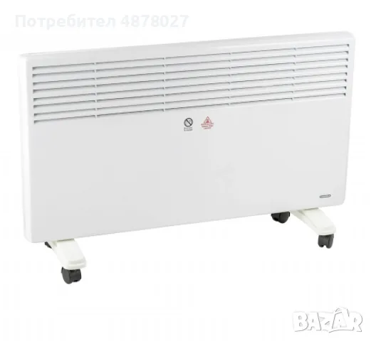 Конвекторна печка, 2000W, панелен, снимка 6 - Отоплителни печки - 56238725