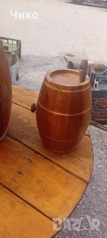2бр стари дървени бурета, снимка 9 - Антикварни и старинни предмети - 55788536