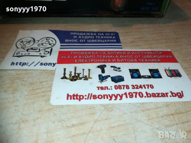 поръчано-zetagi model 500-swr power meter-made in italy, снимка 14 - Други - 30180359