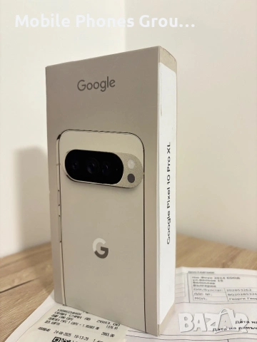 Google Pixel 10 Pro XL 512 GB Porcelain Запечатан, снимка 2 - Други - 53929456