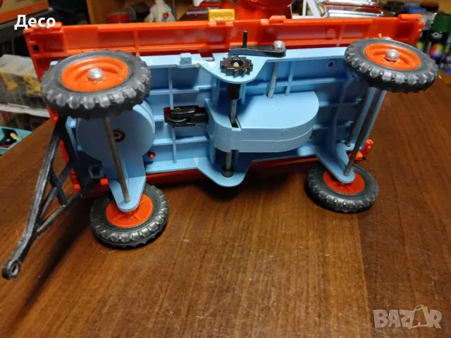 Старо ремарке от голям трактор Чехословакия., снимка 3 - Колекции - 50409062