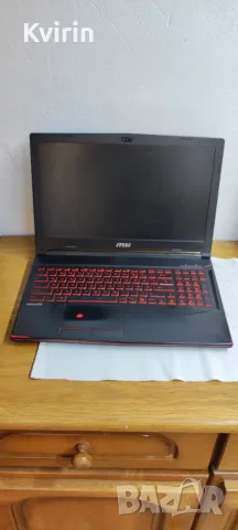 MSI Gaming GL63 8SC за части / проект (Пали, без зарядно)