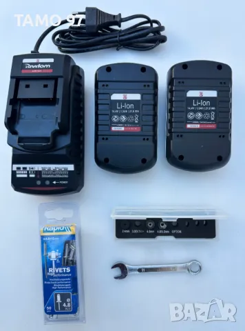 Rivdom One 14.4 Li-ion - Професионална акумулаторна нитачка като нова!, снимка 8 - Други инструменти - 48563256