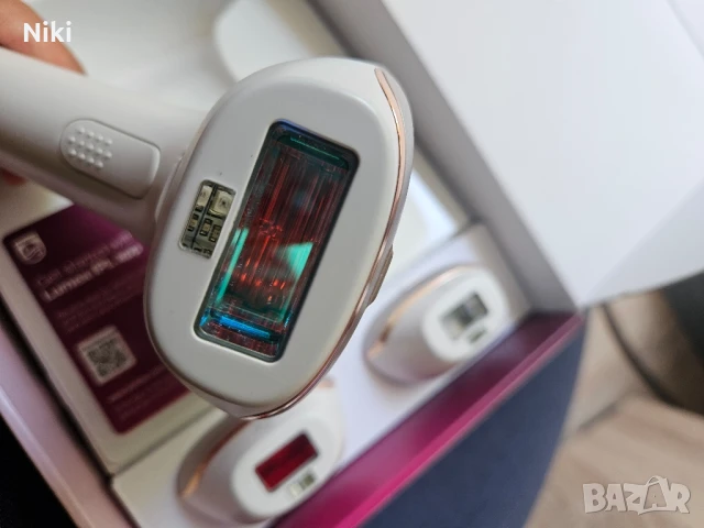 Фотоепилатор Philips Lumea Sc1998/00 + 2 приставки за лице и бикини зона , снимка 3 - Друга електроника - 51375967