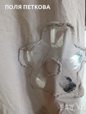 Блуза цвят капучино, снимка 4 - Тениски - 49782050