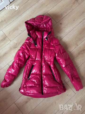 Дълго зимно яке MyMo / Яке за бременни, размер S, снимка 2 - Палта, манта - 50026177