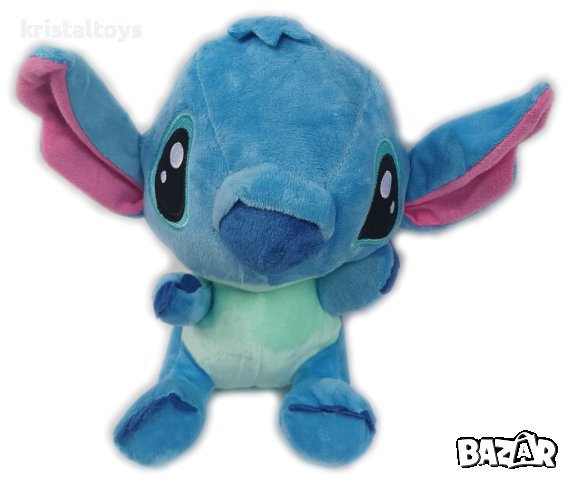 Стич и Лило - синя играчка, снимка 1