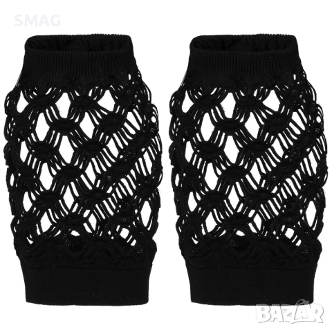 Хелоуин / Halloween маскарадни ръкавици мрежести черни_1147565