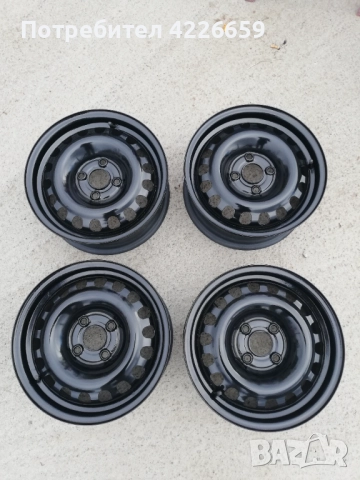 Железни джанти 14' 4х100 ет40, снимка 4 - Гуми и джанти - 52518978