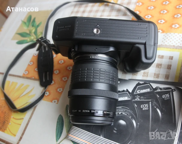 Canon Kamera EOS 650 с обектив EF 35-105mm F3.5-4.5, снимка 12 - Фотоапарати - 51378105