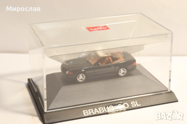 HERPA H0 1/87 MERCEDES BENZ BRABUS 6.0 SL КОЛИЧКА МОДЕЛ, снимка 6 - Колекции - 53303716