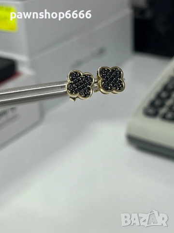 Златни обеци 14 карата 2,89 грама 