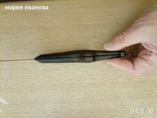 Стар възрожденски нож сойка, снимка 5 - Антикварни и старинни предмети - 55836992