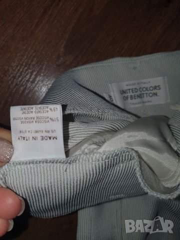 Benetton панталон с висока талия, снимка 7 - Панталони - 39045935