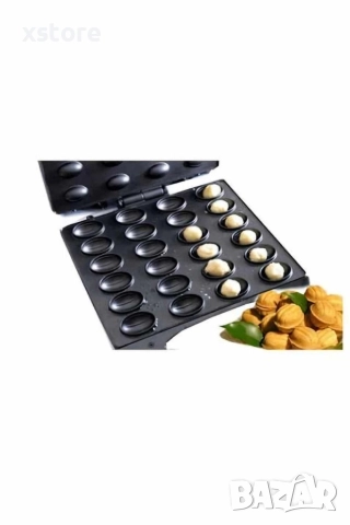 Уред за сладки орехчета Lexical LNM-2455,1400W,незалепващи плочи, снимка 5 - Други - 52699798