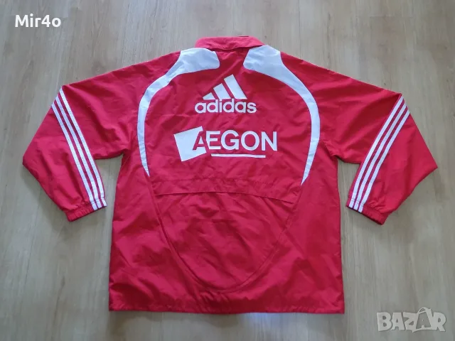 горнище ajax adidas retro vintage яке екип суичър блуза футболно мъжко оригинал XXL, снимка 2 - Спортни дрехи, екипи - 47816232