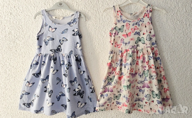 Детски рокли H&M 2-4 години, снимка 10 - Детски рокли и поли - 40136522