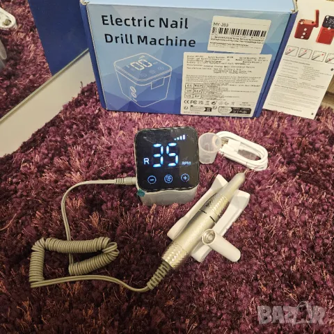 Професионална електрическа пила за маникюр, геллак