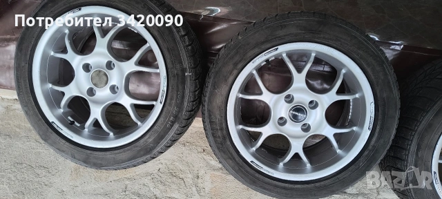 Алуминиеви джанти ЕТ 35 , 7,5 J , 4 /108/16" , снимка 4 - Гуми и джанти - 53928029