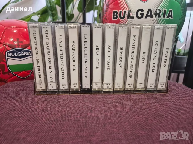Аудио касети MAXELL UD XLII C90 - TYPE II - хромна лента - Made in Japan с хубава музика от 80/90-те