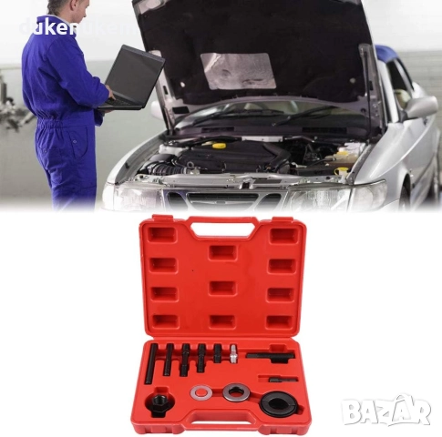 Комплект за сваляне и монтаж на шайба на хидравлична помпа – 13 части, снимка 4 - Аксесоари и консумативи - 52706284