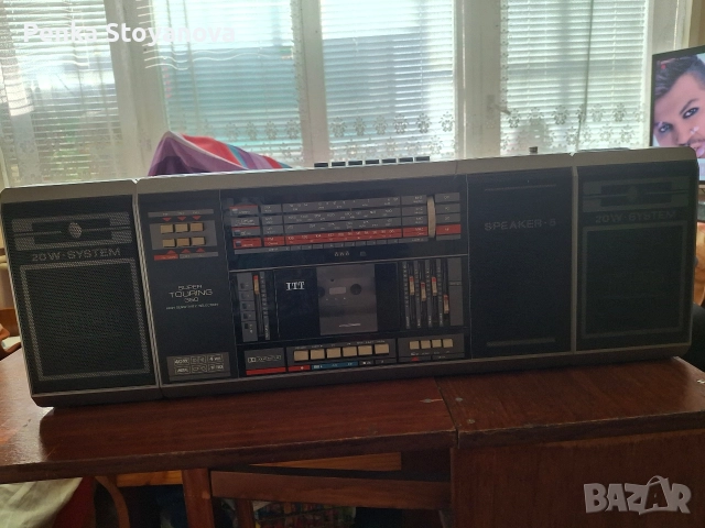 Радио касетофон ITT super Touring 350, снимка 8 - Радиокасетофони, транзистори - 52799635