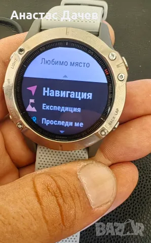 GARMIN FENIX 6 SAPPHIRE, снимка 8 - Смарт часовници - 55971593